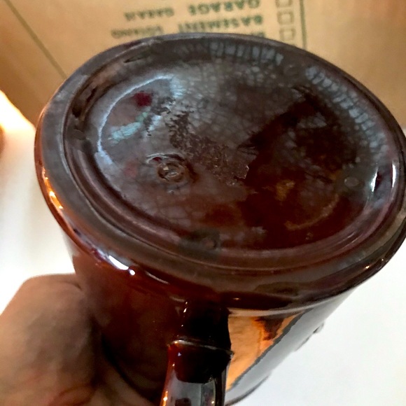 Redware Rooster Syrup Pitcher - Picture 4 of 4